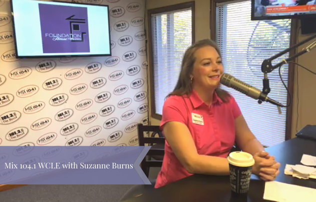 Mix 104.1 WCLE: Radio Interview with Suzanne Burns